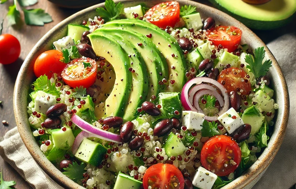 Avocado Quinoa Salad Recipe and Its Nutritional Information