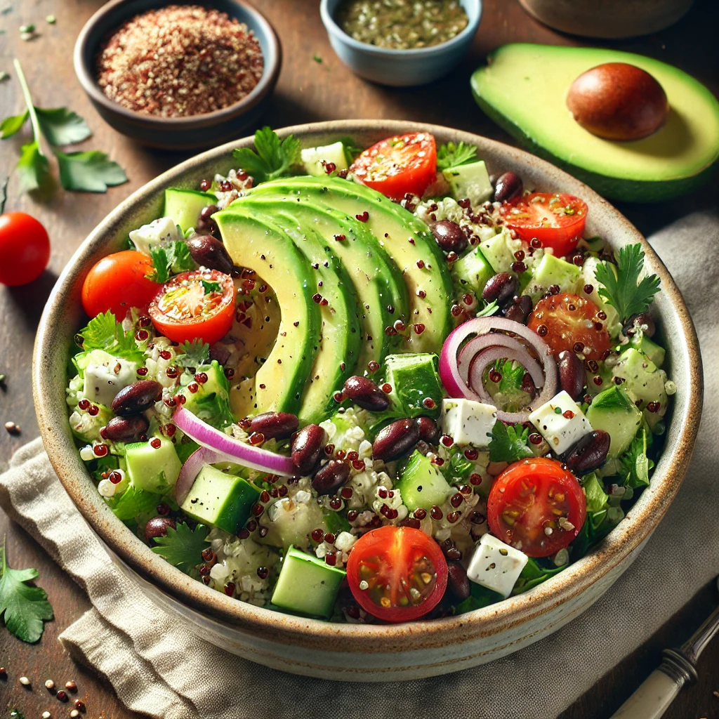 Avocado Quinoa Salad Recipe and Its Nutritional Information