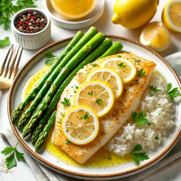 Baked Lemon Butter Tilapia Recipe