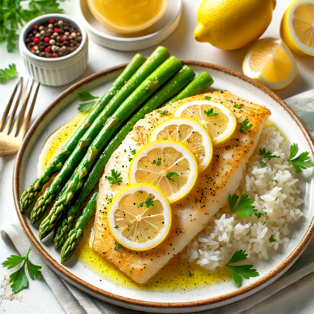 Baked Lemon Butter Tilapia Recipe