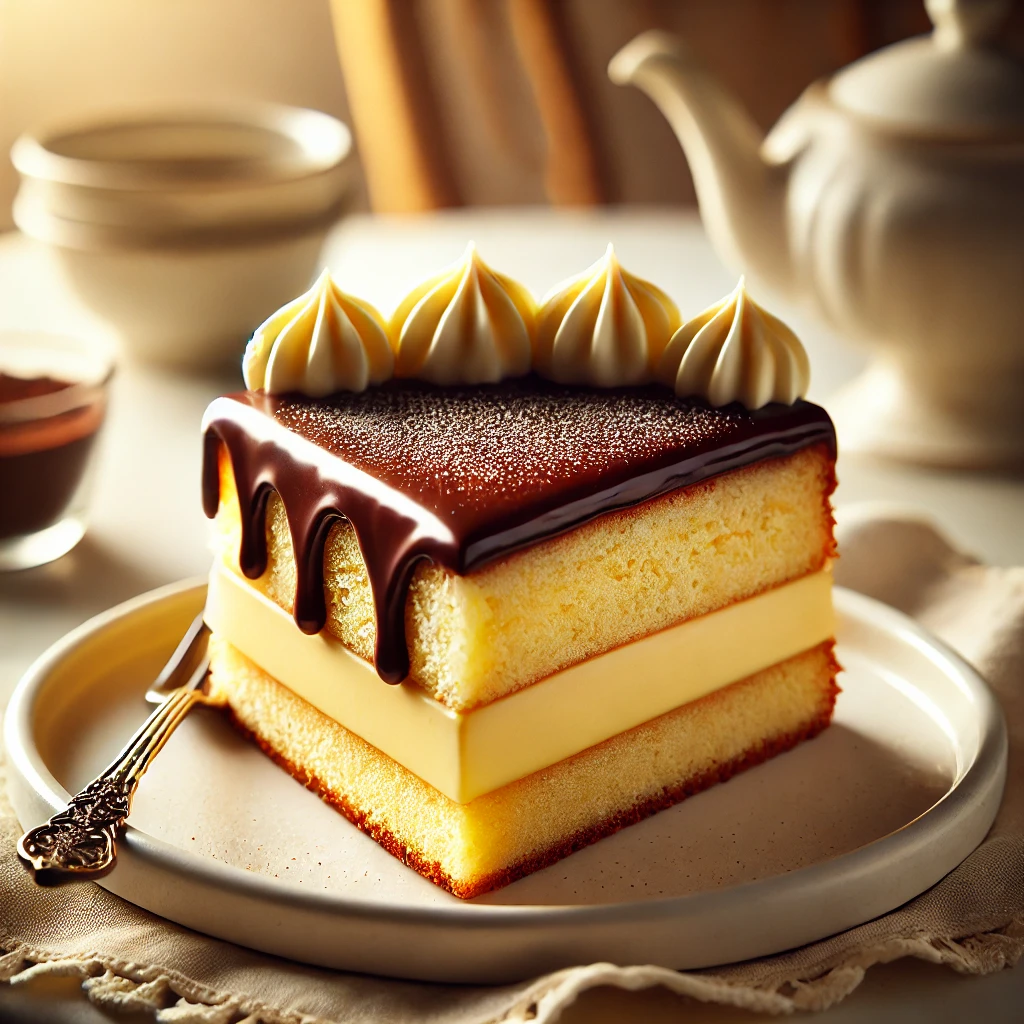 Boston Cream Pie Recipe