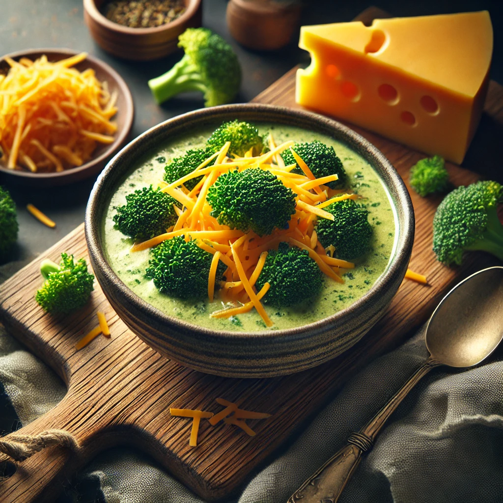 Broccoli Cheddar Soup and Its Nutritional Information