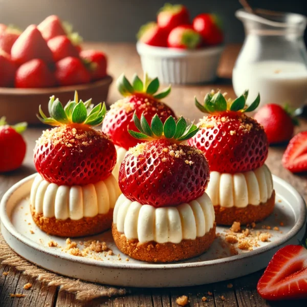 Cheesecake Stuffed Strawberries and Its Nutritional Information