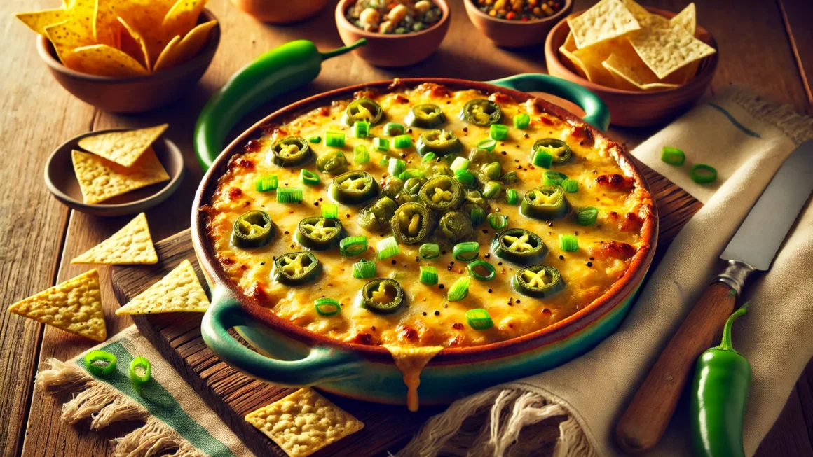 Cheesy Hatch Green Chile Dip Recipe