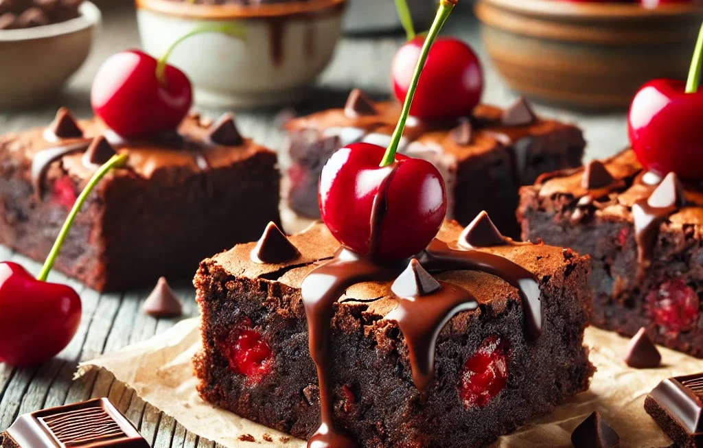 Cherry Chocolate Chip Brownies Recipes