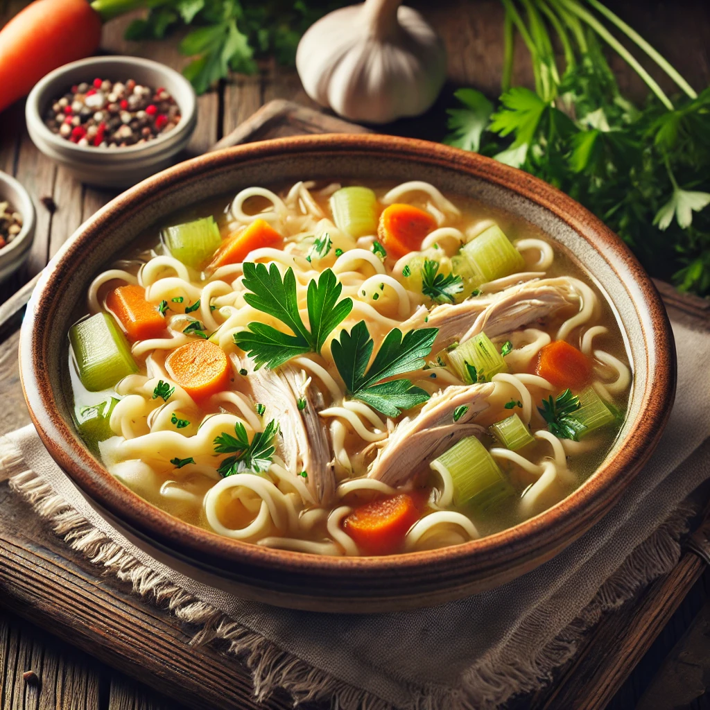 Chicken Noodle Soup and Its Nutritional Information