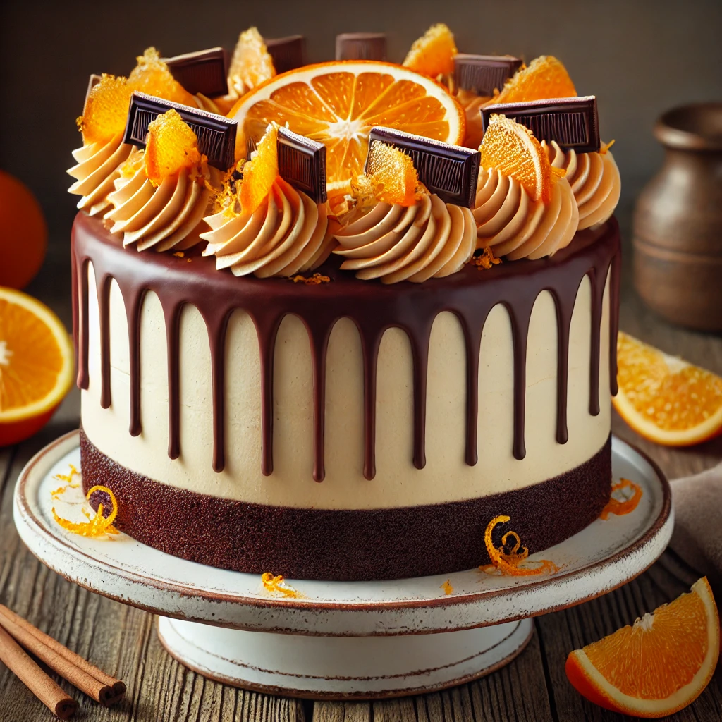 Chocolate Orange Cake and Its Nutritional Information