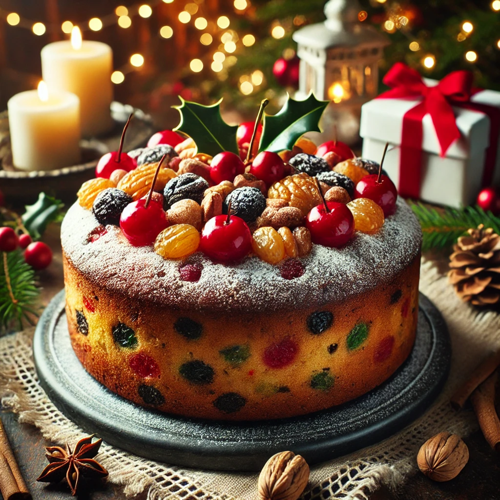 Christmas Fruit Cake and Its Nutritional Information