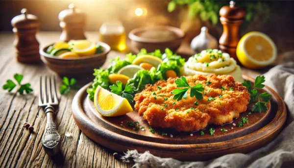 Classic Chicken Schnitzel and Its Nutritional Information