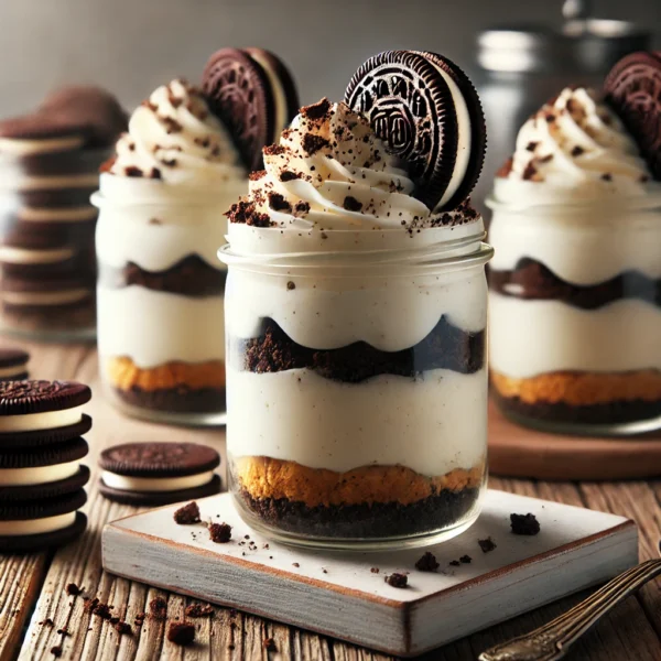 Cookies and Cream Cheesecake Parfaits Recipe