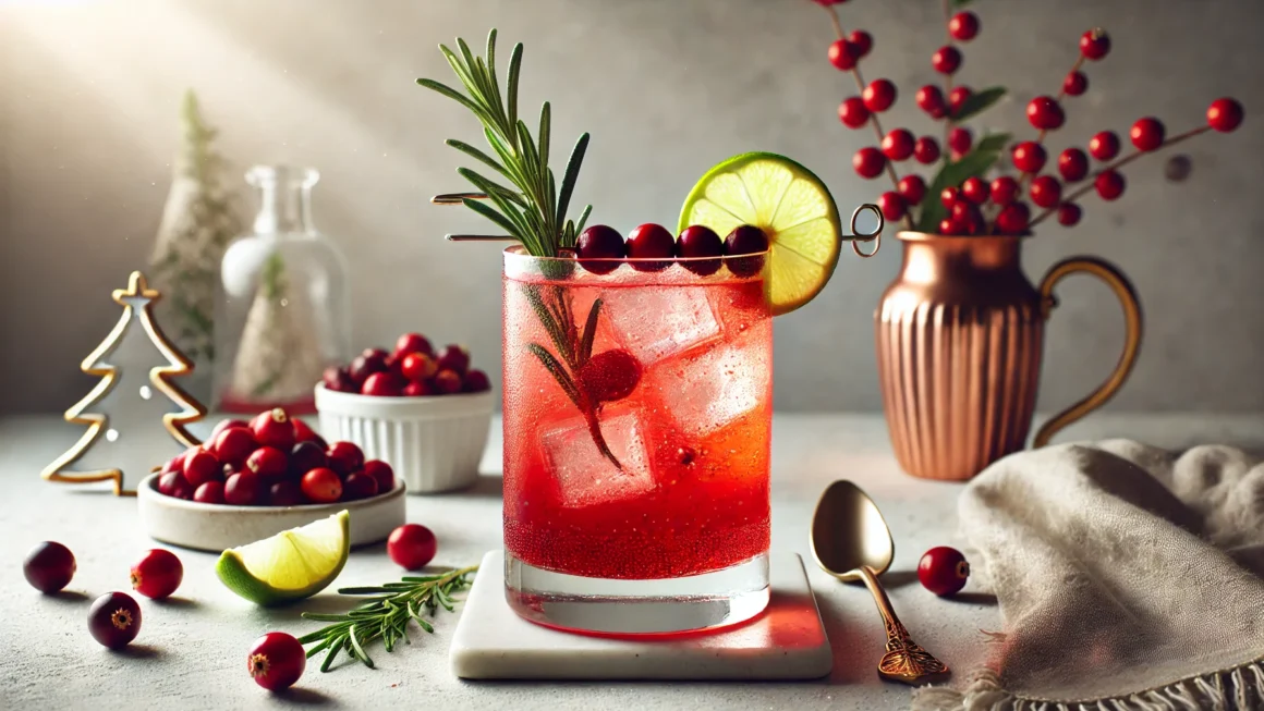 Cranberry Gin Fizz Cocktail Recipe