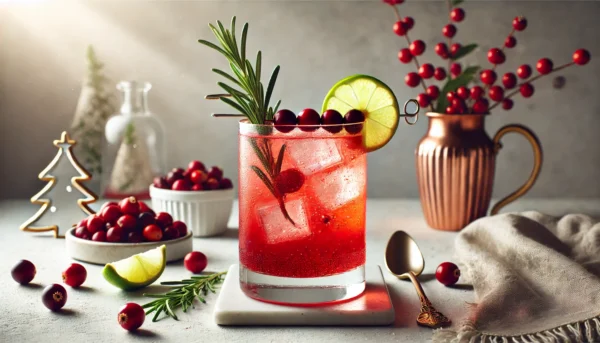 Cranberry Gin Fizz Cocktail Recipe