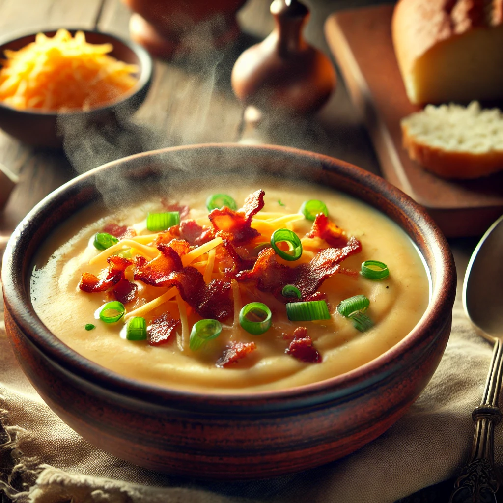 Creamy Potato Soup Recipe and Its Nutritional Information