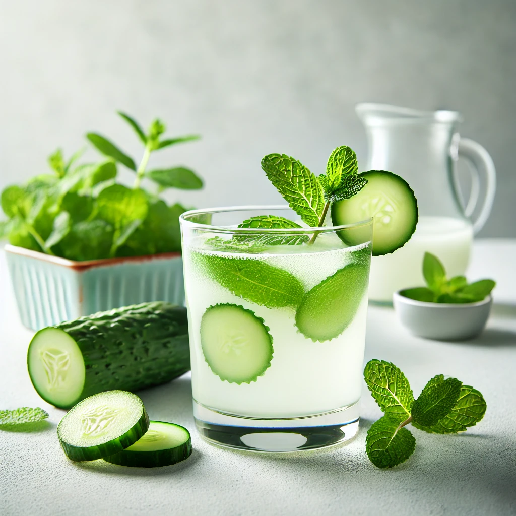 Cucumber Mint Juice and Its Nutritional Information