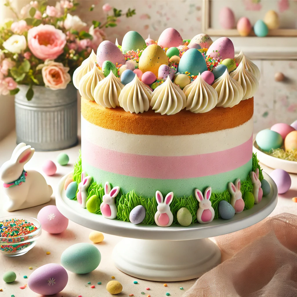 Easter Egg Cake and Its Nutritional Information