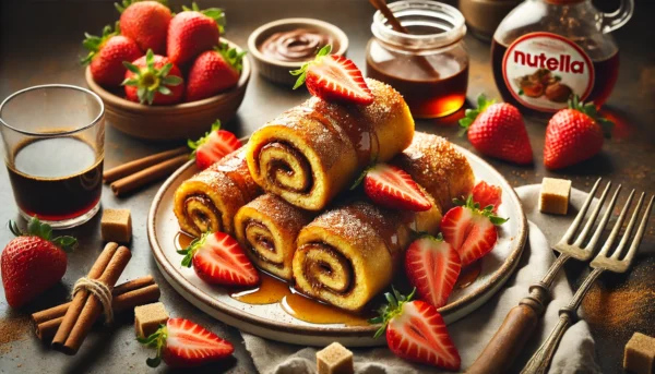 French Toast Roll-Ups Recipe