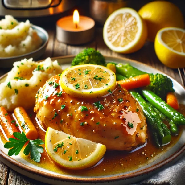 Instant Pot Buttery Lemon Chicken Recipe and Its Nutritional Information