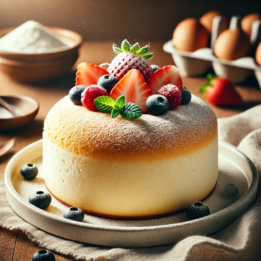 Japanese Cotton Cheesecake and Its Nutritional Information