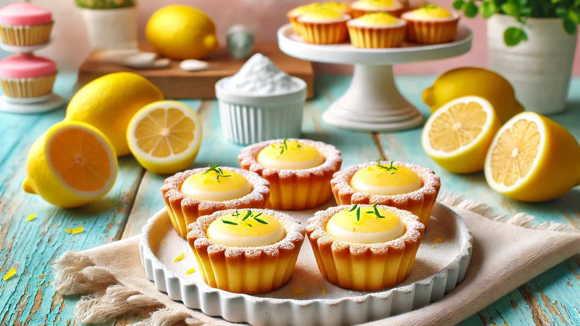 Lemon Bar Cookie Cups Recipe and Its Nutritional Information