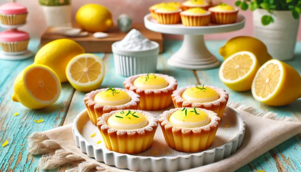 Lemon Bar Cookie Cups Recipe and Its Nutritional Information