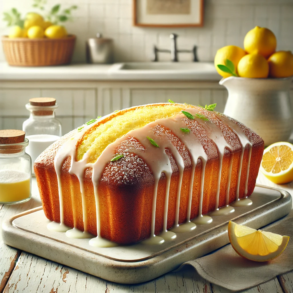 Lemon Drizzle Cake and Its Nutritional Information