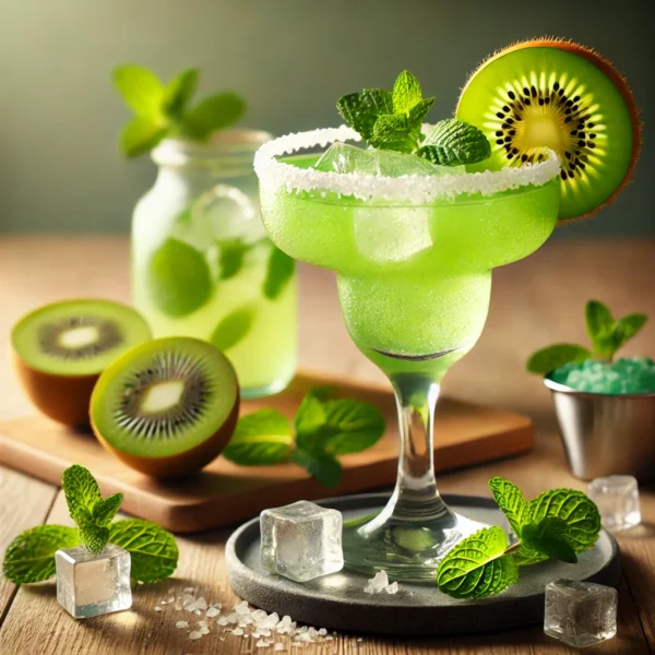 Mint Kiwi Margarita Recipe and Its Nutritional Information