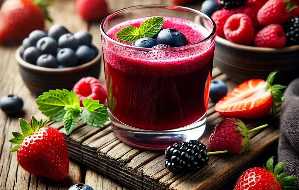 Mixed Berry Juice and Its Nutritional Information