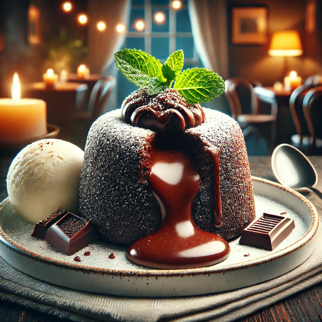 Molten Lava Cake and Its Nutritional Information