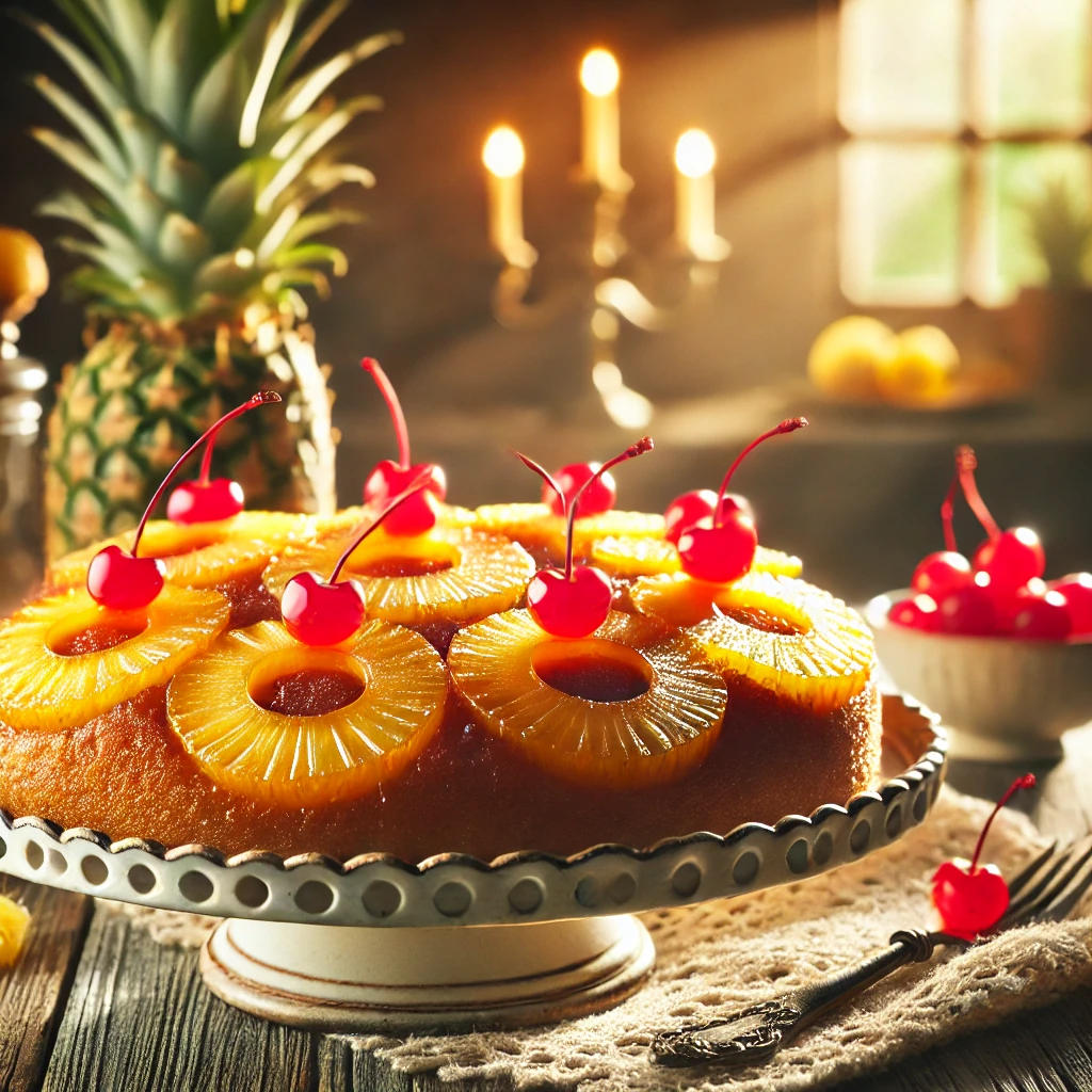 Pineapple Upside-Down Cake Recipe