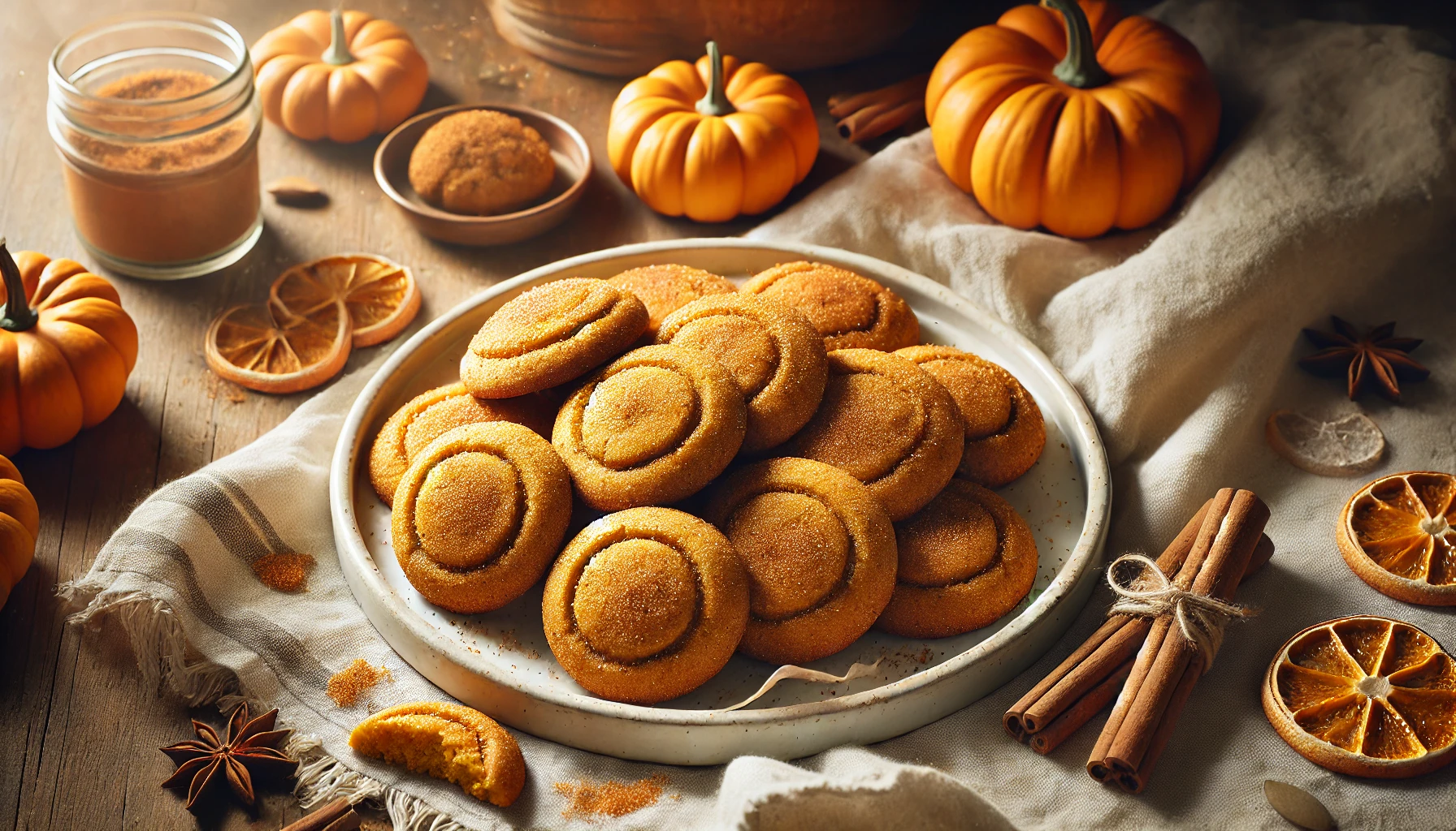 Pumpkin Snickerdoodles Recipe