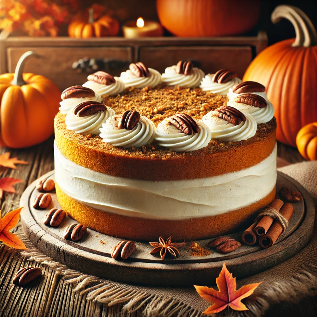 Pumpkin Spice Cake and Its Nutritional Information