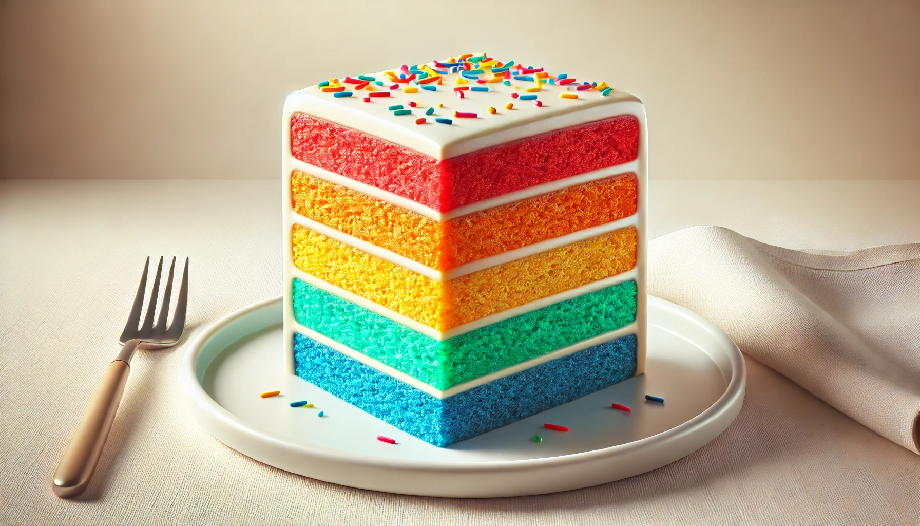 Rainbow Cake Recipe