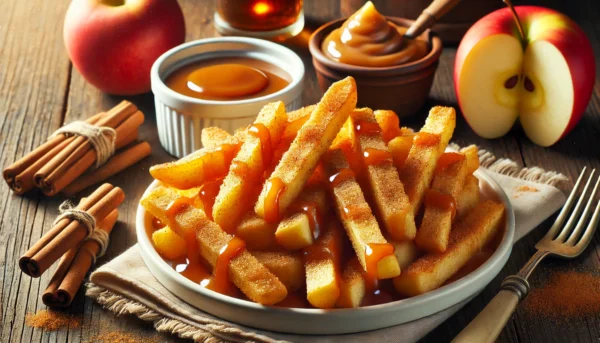 Simple Apple Pie Fries Recipe