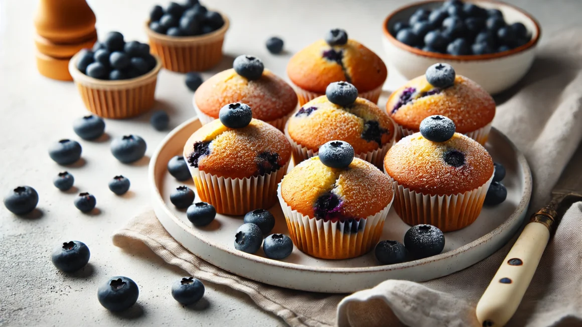 Skinny Blueberry Muffins Recipe