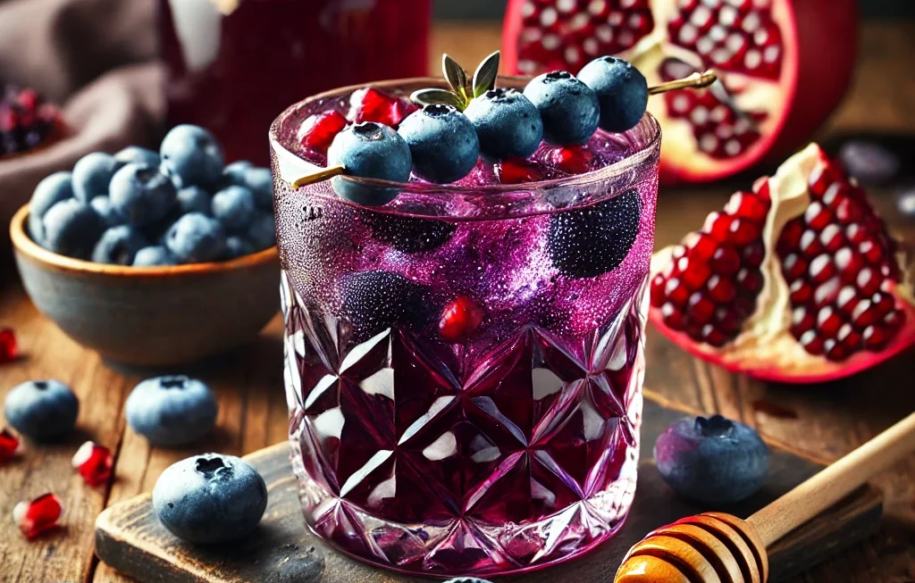 Blueberry Pomegranate Elixir and Its Nutritional Benefits