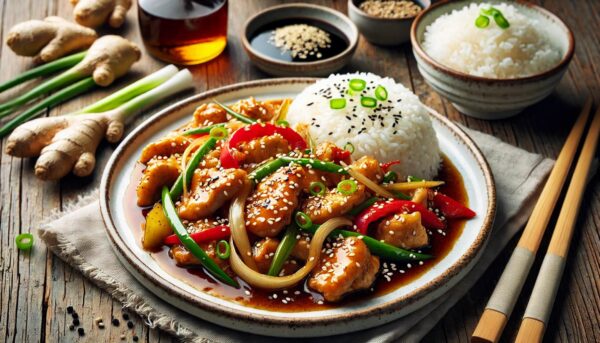 Ginger Chicken Stir-fry (Japan) and Its Nutritional Benefits