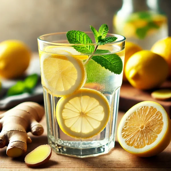 Lemon Ginger Detox Water and Its Nutritional Benefits