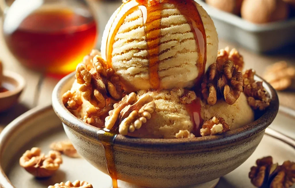 Maple Walnut Ice Cream at Home