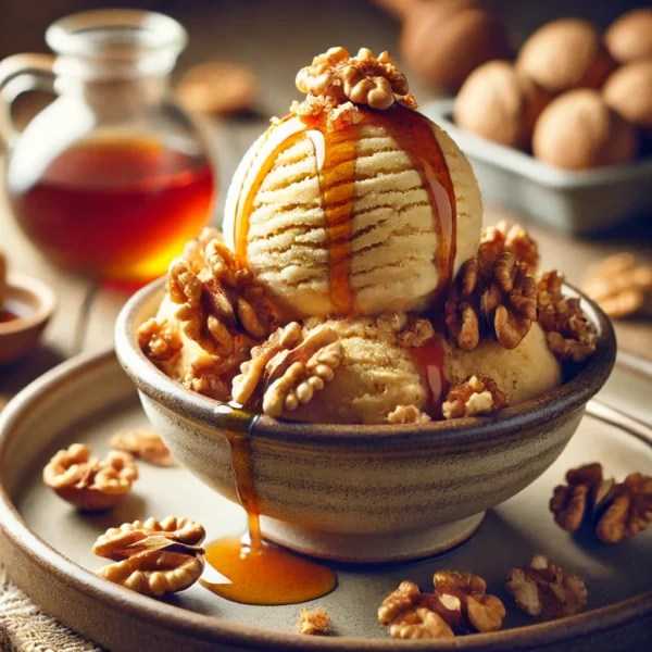 Maple Walnut Ice Cream at Home