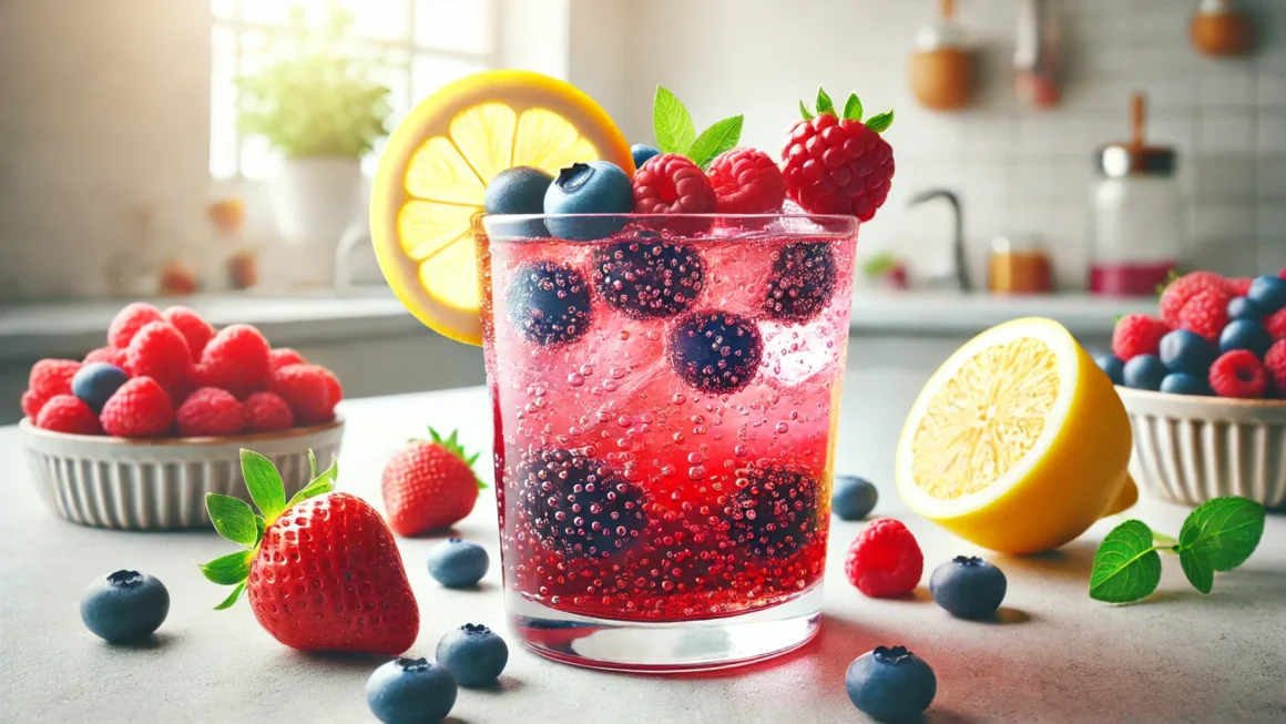 Mixed Berry Lemon Fizz and Its Nutritional Benefits