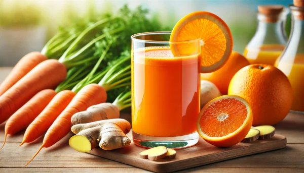 Orange Carrot Ginger Boost and Its Nutritional Benefits