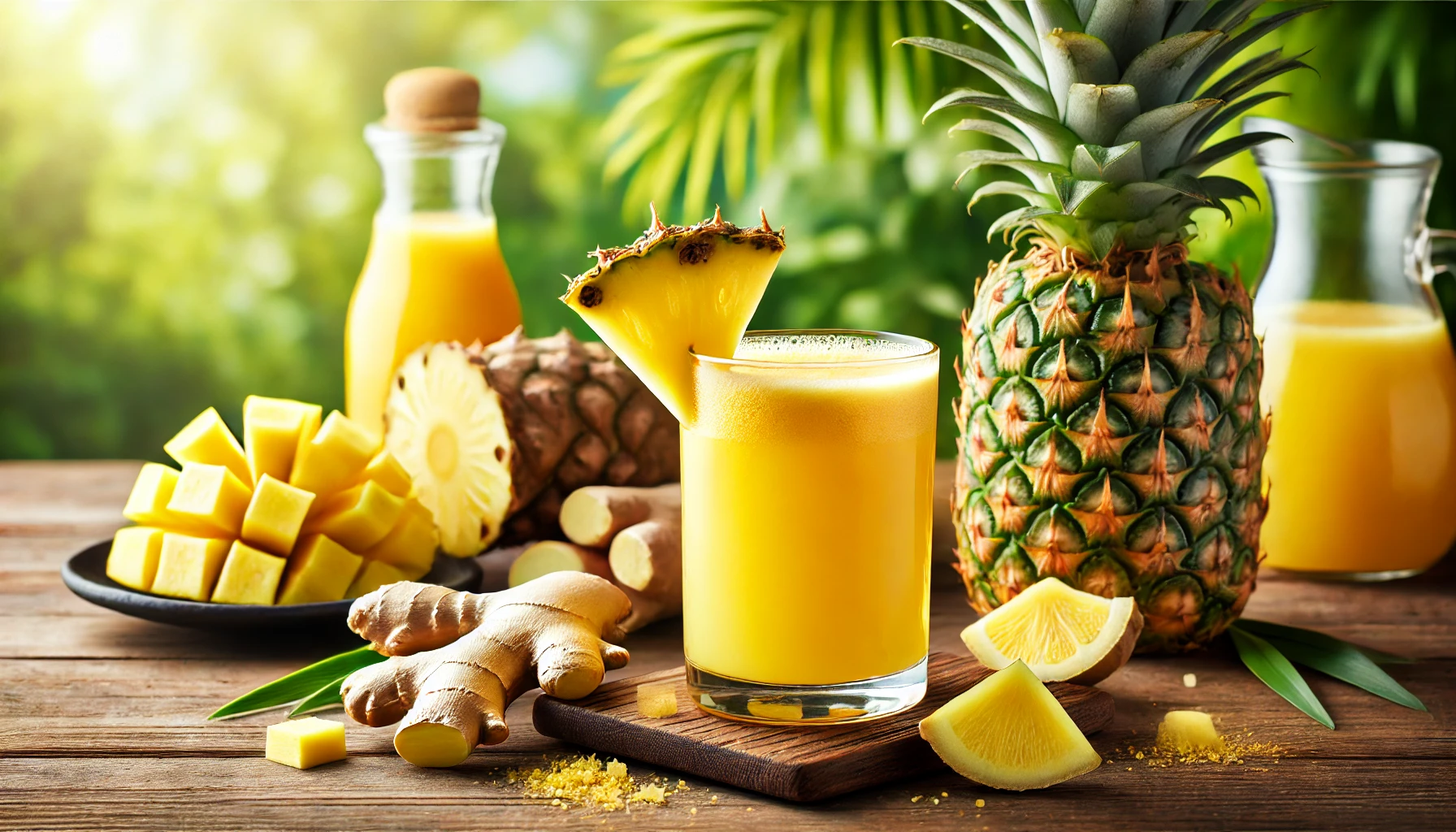 Pineapple Ginger Detox Juice and Its Nutritional Benefits