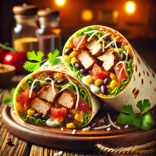 Chicken Taco Wrap: A Zesty and Satisfying Meal