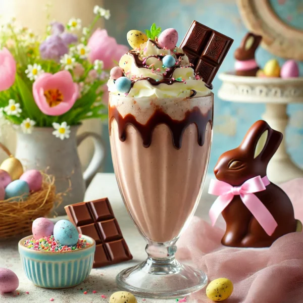 Chocolate Easter Milkshake: A Creamy and Festive Treat