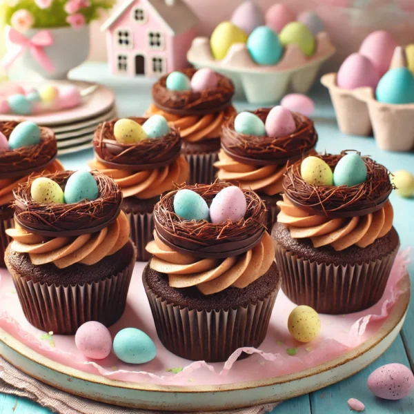 Chocolate Nest Cupcakes: A Fun and Festive Easter Treat