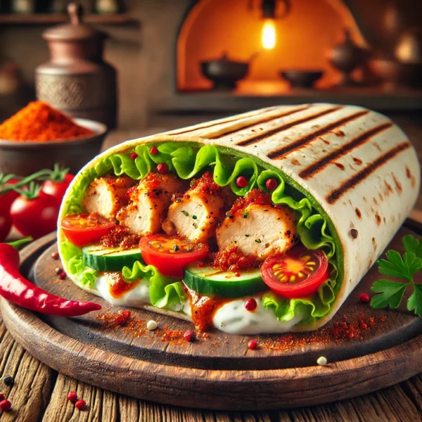 Harissa Chicken Wrap: A Spicy and Flavourful Meal