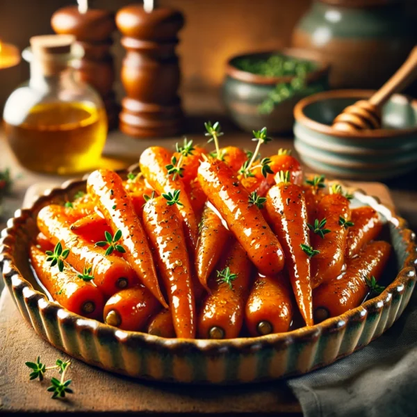 Honey-Glazed Carrots: A Sweet and Savoury Side Dish