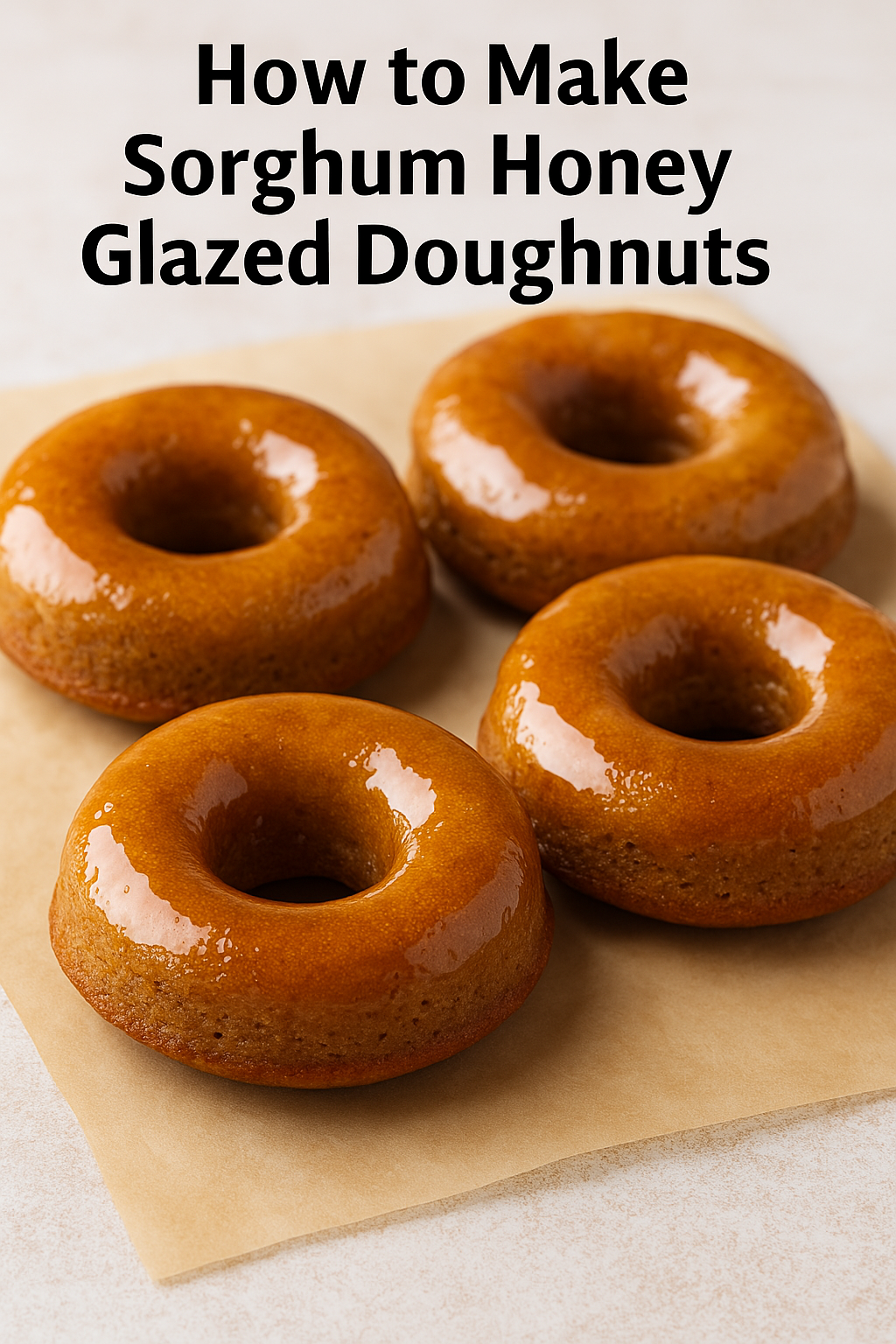 Sorghum Honey Glazed Doughnuts A Sweet and Nutritious Twist on a Classic Treat