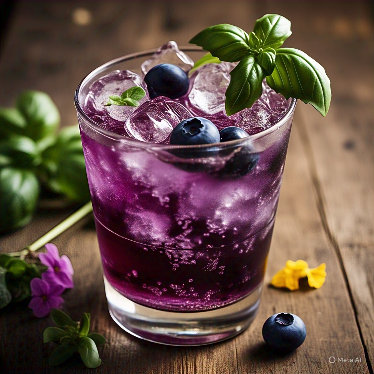 Blueberry Basil Sparkler – The Ultimate Refreshing Drink for All Seasons