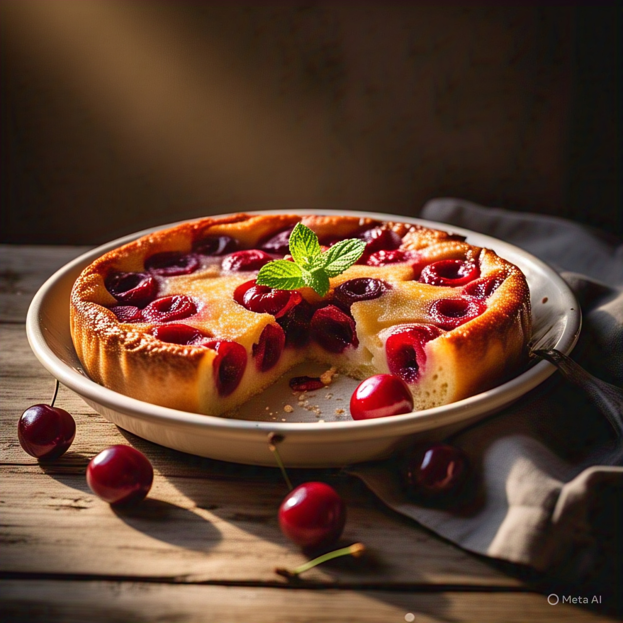 Cherry Clafoutis – A Classic French Dessert Made Easy